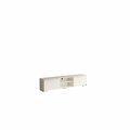 Furnia 12 x 67 x 14 in. April TV Unit, White MD-ON25AL-APR-TV-WHITE